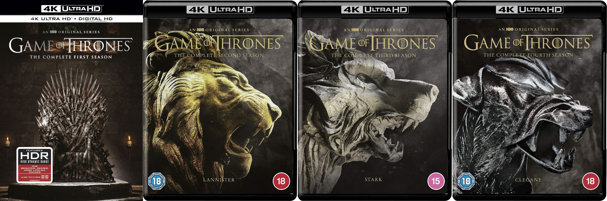 4K洗版终极收藏《权力的游戏》全八季合集 【4K 蓝光HDR 杜比视界】英粤双语TrueHD7.1 【英简繁&双语特效SUP字幕】章节/杜比p7双层【1.03T】